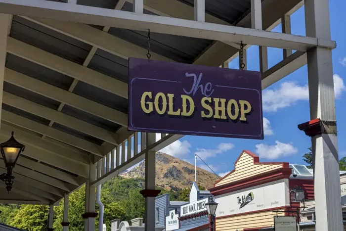Framed Print : New Zealand, South Island, Arrowtown village