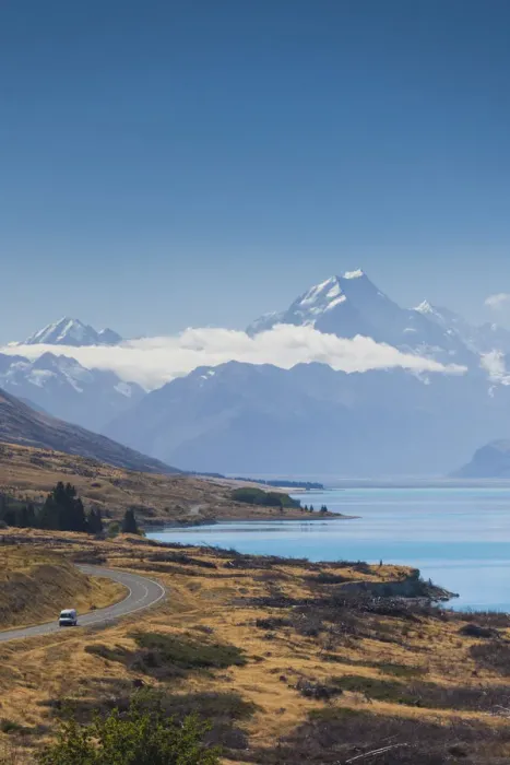 Framed Print : New Zealand, South Island, Canterbury, Aoraki-Mt Framed Print : New Zealand, South Island, Canterbury, Aoraki-Mt