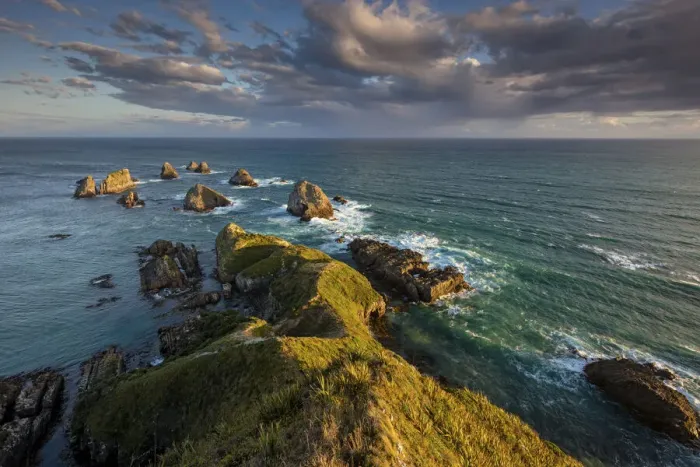 Framed Print : New Zealand, South Island, Catlins Coast, Nugget Point Framed Print : New Zealand, South Island, Catlins Coast, Nugget Point