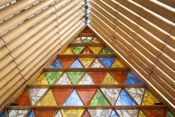 New Zealand, South Island, Christchurch, Cardboard Cathedral, replacement cathedral