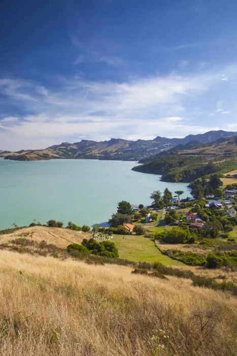 Framed Print : New Zealand, South Island, Christchurch-Rapaki, view of Rapaki Bay Framed Print : New Zealand, South Island, Christchurch-Rapaki, view of Rapaki Bay