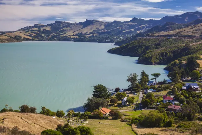 Framed Print : New Zealand, South Island, Christchurch-Rapaki, view of Rapaki Bay Framed Print : New Zealand, South Island, Christchurch-Rapaki, view of Rapaki Bay