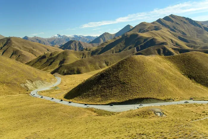 Framed Print : New Zealand, South Island, Otago, Canterbury, Lindis Pass View Framed Print : New Zealand, South Island, Otago, Canterbury, Lindis Pass View