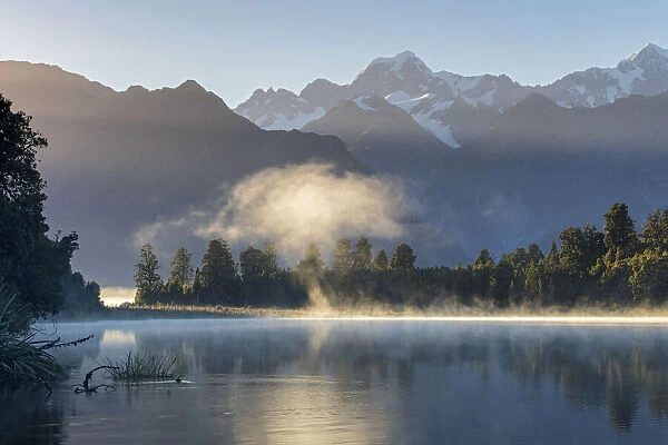 New Zealand, South Island, Westland National Park, Lake Matheson