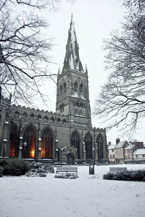 Framed Print : Newark, UK. The Medieval Church of St Mary Magdalene built in the 12th century Framed Print : Newark, UK. The Medieval Church of St Mary Magdalene built in the 12th century