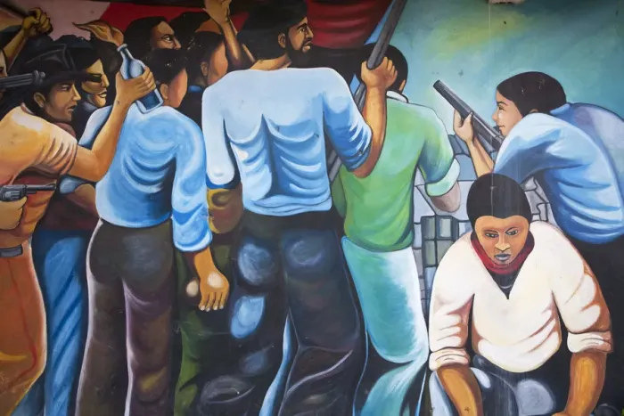 Framed Print : Nicaragua, Esteli, Wall mural Framed Print : Nicaragua, Esteli, Wall mural