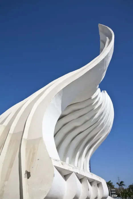 Framed Print : Nicaragua, Managua, Zona Monumental, Acoustic shell, designed by American Glen Howard Framed Print : Nicaragua, Managua, Zona Monumental, Acoustic shell, designed by American Glen Howard