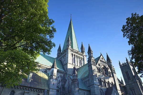 The Nidaros Cathedral, Trondheim, Sor-Trondelag, Norway