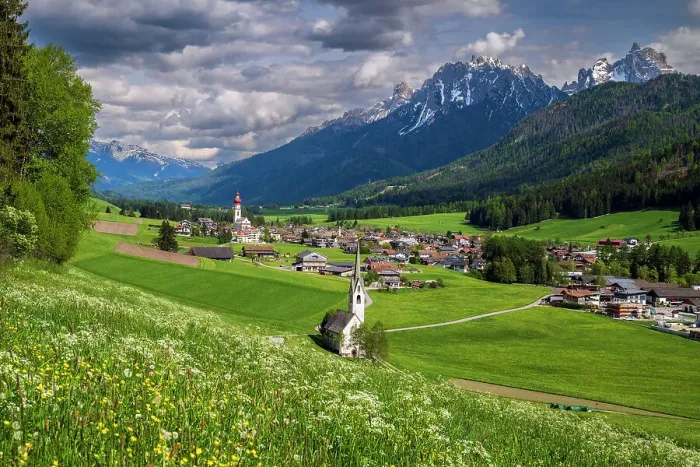 Framed Print : Niederdorf-Villabassa, Pustertal-Val Pusteria, Alto Adige-South Tyrol, Italy Framed Print : Niederdorf-Villabassa, Pustertal-Val Pusteria, Alto Adige-South Tyrol, Italy