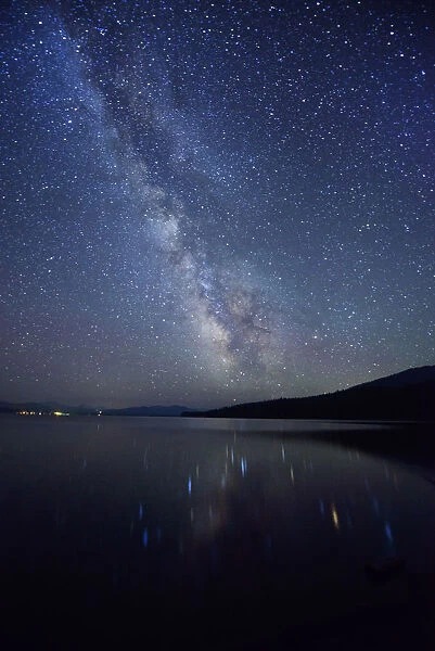 Night Sky at Diamond Lake, Chemult, Oregon, USA