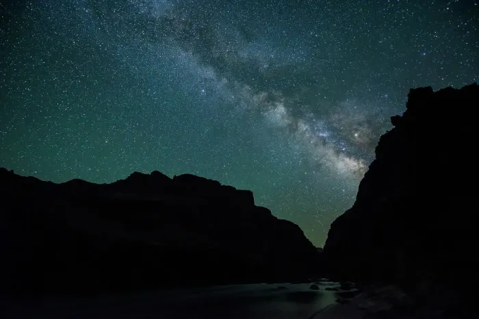 Framed Print : Night sky over the Grand Canyon at Ross Wheeler Camp (mile 108), Grand Canyon National Park, Arizona, USA Framed Print : Night sky over the Grand Canyon at Ross Wheeler Camp (mile 108), Grand Canyon National Park, Arizona, USA