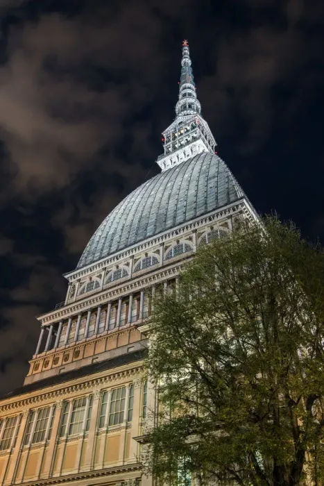 Framed Print : Night view of the Mole Antonelliana, Turin, Piedmont, Italy Framed Print : Night view of the Mole Antonelliana, Turin, Piedmont, Italy