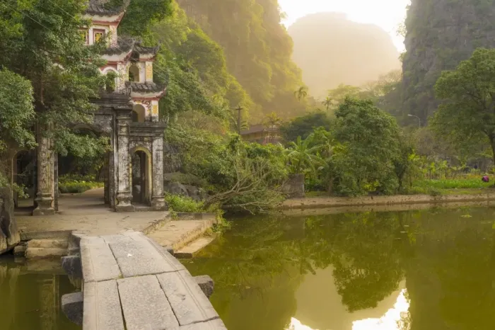 Framed Print : Ninh Binh, Northern Vietnam. Bich Dong pagoda nearby Ngu Nhac mountain. mountain Framed Print : Ninh Binh, Northern Vietnam. Bich Dong pagoda nearby Ngu Nhac mountain. mountain