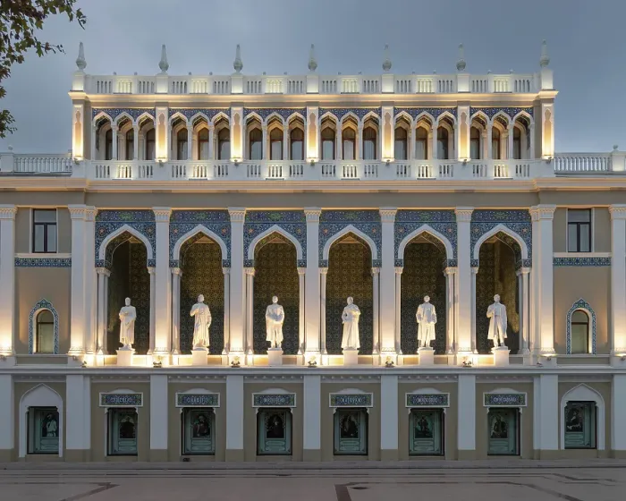 Framed Print : The Nizami Museum of Azerbaijani Literature, Baku, Azerbaijan Framed Print : The Nizami Museum of Azerbaijani Literature, Baku, Azerbaijan