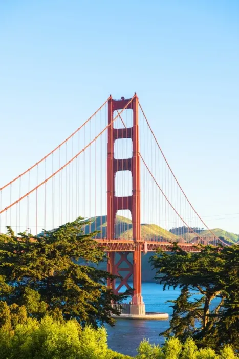 Framed Print : North America, USA, America, California, San Francisco, Golden Gate bridge from Framed Print : North America, USA, America, California, San Francisco, Golden Gate bridge from