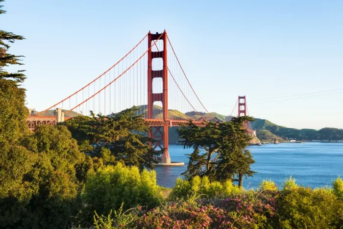 Framed Print : North America, USA, America, California, San Francisco, Golden Gate bridge from Framed Print : North America, USA, America, California, San Francisco, Golden Gate bridge from