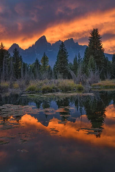 North America, USA, Rocky Mountains, Grand Teton National Park
