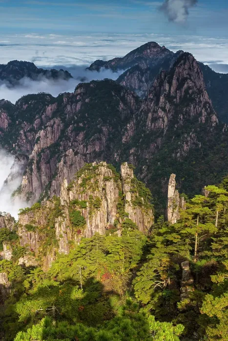 Framed Print : North Sea at Huangshan (Yellow Mountains), China Framed Print : North Sea at Huangshan (Yellow Mountains), China