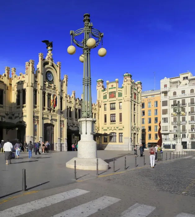 Framed Print : North Station, Estacio del Nord, Valencia, Valencian Community, Spain Framed Print : North Station, Estacio del Nord, Valencia, Valencian Community, Spain