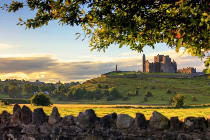 Framed Print : Northern Europe, Ireland, Rock of Cashel at sunrise
