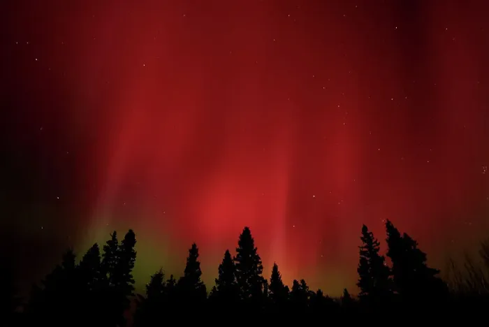 Framed Print : Northern lights or aurora Birds Hill Provincial Park, Manitoba, Canada Framed Print : Northern lights or aurora Birds Hill Provincial Park, Manitoba, Canada