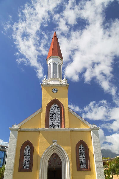 Notre Dame Cathedral, Pape ete, Tahiti, French Polynesia