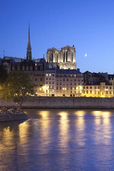 Notre Dame & Ile de la Cite, Paris, France