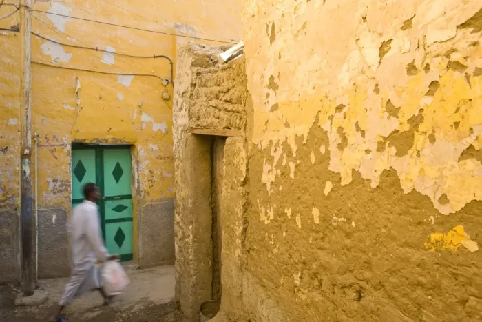 Framed Print : Nubian village Framed Print : Nubian village