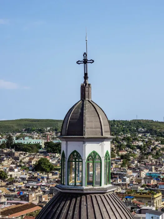 Framed Print : Nuestra Senora de la Asuncion Cathedral Cupola, elevated view, Santiago de Cuba Framed Print : Nuestra Senora de la Asuncion Cathedral Cupola, elevated view, Santiago de Cuba