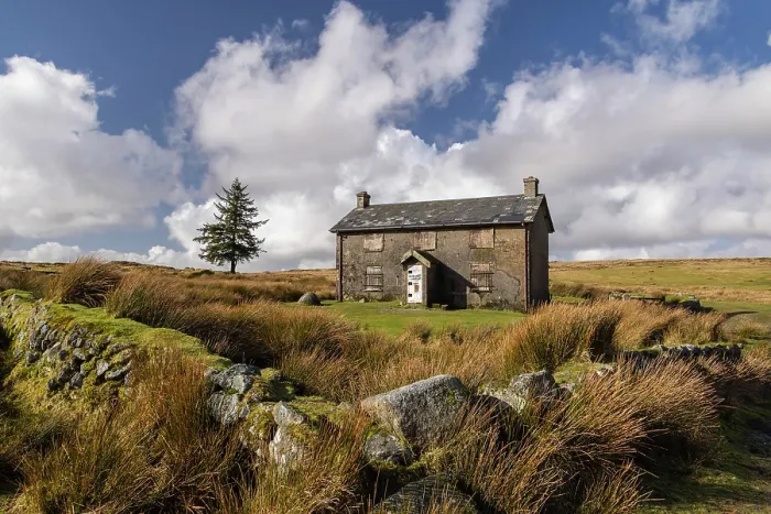 Framed Print : Nun's Cross Farm on the remote moorland of Dartmoor National Park, Devon, England. Winter (February) 2025 Framed Print : Nun's Cross Farm on the remote moorland of Dartmoor National Park, Devon, England. Winter (February) 2025