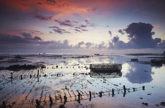 Framed Print : Nusa Lembongan at dawn, Bali, Indonesia Framed Print : Nusa Lembongan at dawn, Bali, Indonesia