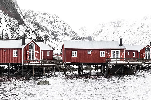 Nusfjord village, Lofoten Islands, Norway