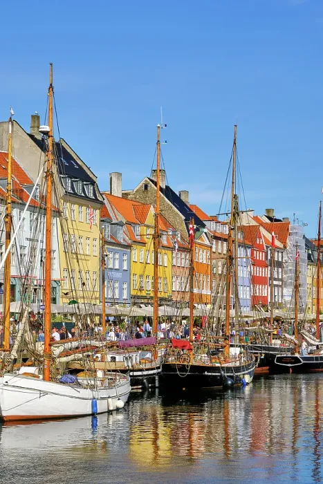 Framed Print : Nyhavn, or New Harbour, is a 17th-century waterfront, canal and entertainment district, full of restaurants and bars, in Copenhagen, Denmark Framed Print : Nyhavn, or New Harbour, is a 17th-century waterfront, canal and entertainment district, full of restaurants and bars, in Copenhagen, Denmark
