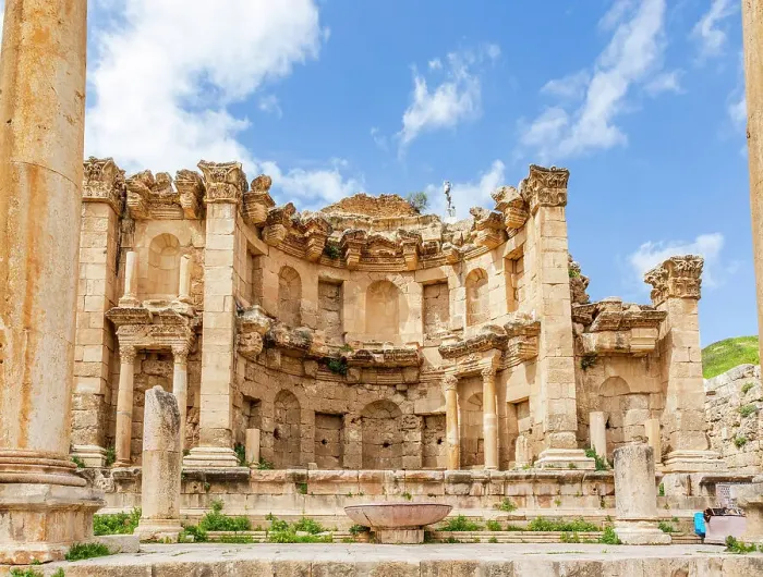 Framed Print : Nymphaeum, Jerash, Jordan, Middle East, Asia Framed Print : Nymphaeum, Jerash, Jordan, Middle East, Asia