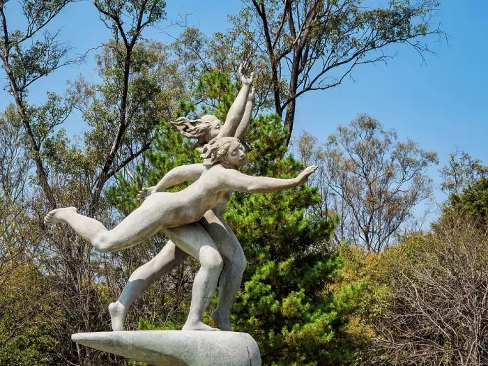 Framed Print : Nymphs Fountain, Bosque de Chapultepec Park, Mexico City, Mexico