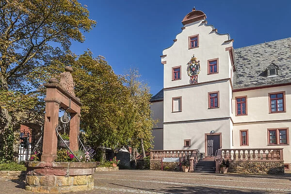 Ober-Morlen Castle, Taunus, Hesse, Germany