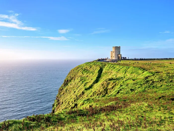 Framed Print : O'Brien's Tower, Cliffs of Moher, County Clare, Ireland Framed Print : O'Brien's Tower, Cliffs of Moher, County Clare, Ireland
