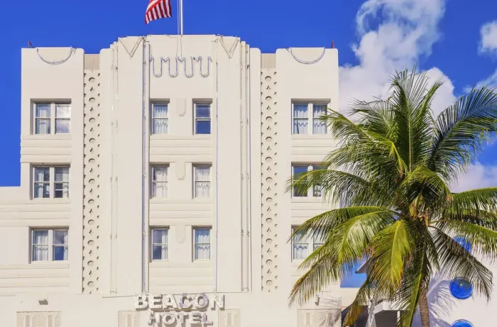 Framed Print : Ocean drive, South Beach, Miami, Florida, USA