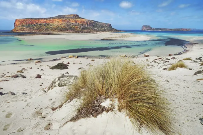 Framed Print : Ocean impression at Cape Tigani at Balos Bay - Greece, Crete, Chania, Gramvoussa
