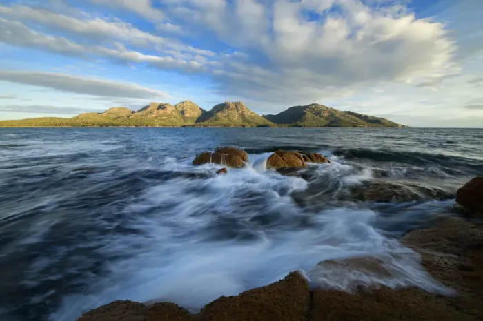 Framed Print : Oceania, Australia, Tasmania, Coles, Freycinet National Park, The Hazards Framed Print : Oceania, Australia, Tasmania, Coles, Freycinet National Park, The Hazards