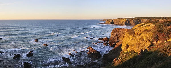 Odeceixe cliffs. Algarve, Portugal