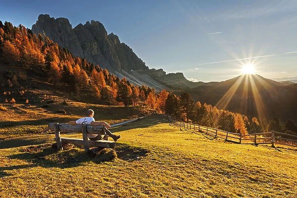 Odle  /  geisler, Dolomites, South Tyrol, Funes Valley  /  Villnoss, Bolzano, South Tyrol, Italy