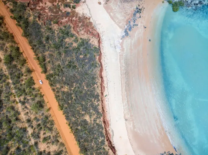 Framed Print : Off Road in Western Australia, Crab Creek, Broome. (Image taken from a DJI Drone) Framed Print : Off Road in Western Australia, Crab Creek, Broome. (Image taken from a DJI Drone)