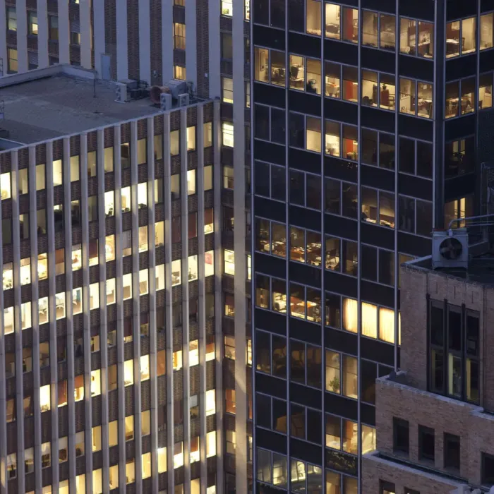 Framed Print : Office buildings in Manhattan, New York City, USA Framed Print : Office buildings in Manhattan, New York City, USA