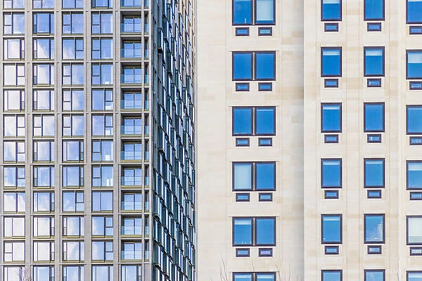 Office windows, London, England