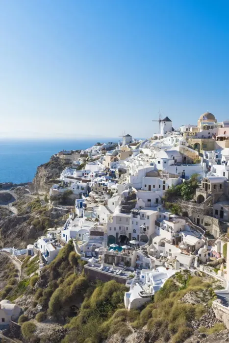 Framed Print : Oia, Santorini, Cyclades, Greece Classic view of Oia Framed Print : Oia, Santorini, Cyclades, Greece Classic view of Oia