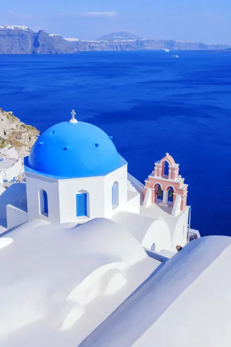 Framed Print : Oia village, elevated view, Oia, Santorini, Cyclades Islands, Greece Framed Print : Oia village, elevated view, Oia, Santorini, Cyclades Islands, Greece