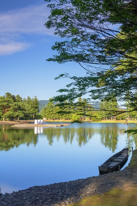 Framed Print : Oizumigaike Pond at Motsu-ji Temple (UNESCO World Heritage Site), Hiraizumi, Iwate, Japan Framed Print : Oizumigaike Pond at Motsu-ji Temple (UNESCO World Heritage Site), Hiraizumi, Iwate, Japan