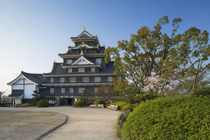 Framed Print : Okayama Castle, Okayama, Okayama Prefecture, Japan