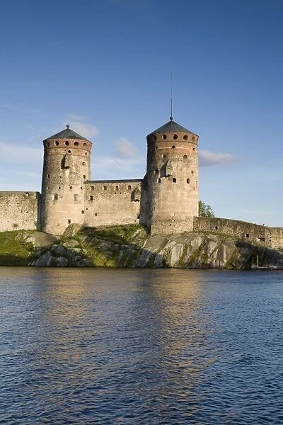 Olavinlinna Castle, Savonlinna, Eastern Finland, Finland
